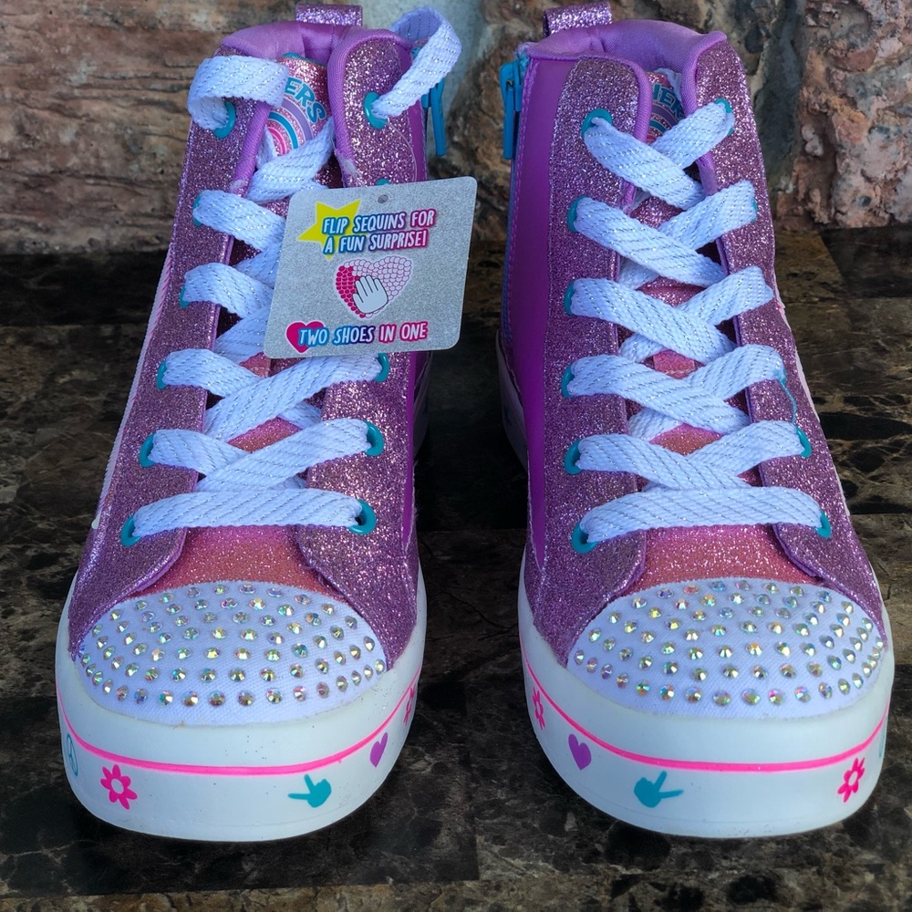 Skechers Flip Kicks 2.0 Lilac Love sneakers - Picture 4 of 16